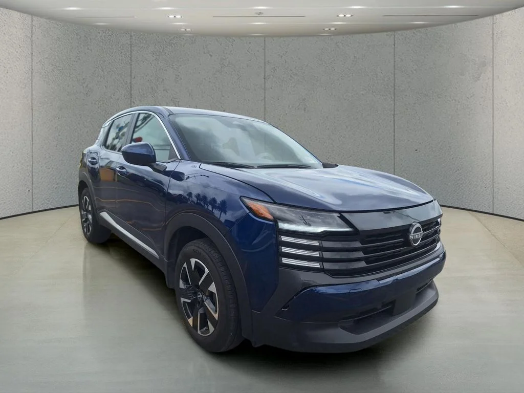 Certified Used 2025 Blue Nissan SV image 7