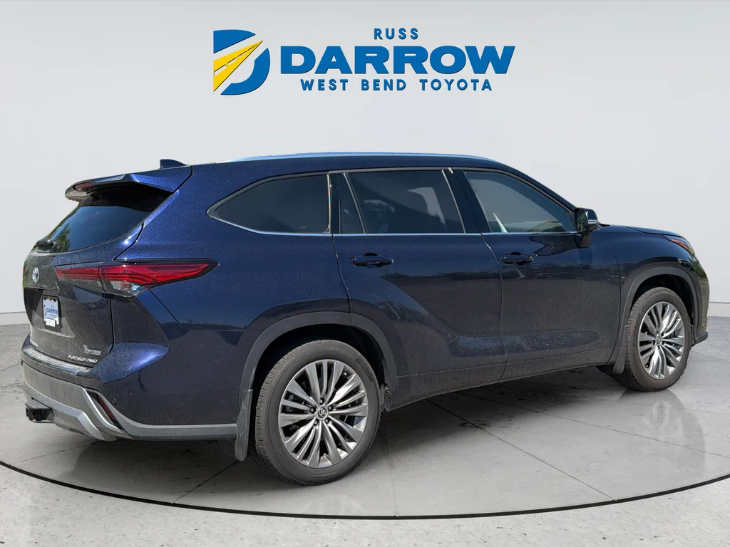 Used 2021 Blue Toyota Platinum image 4