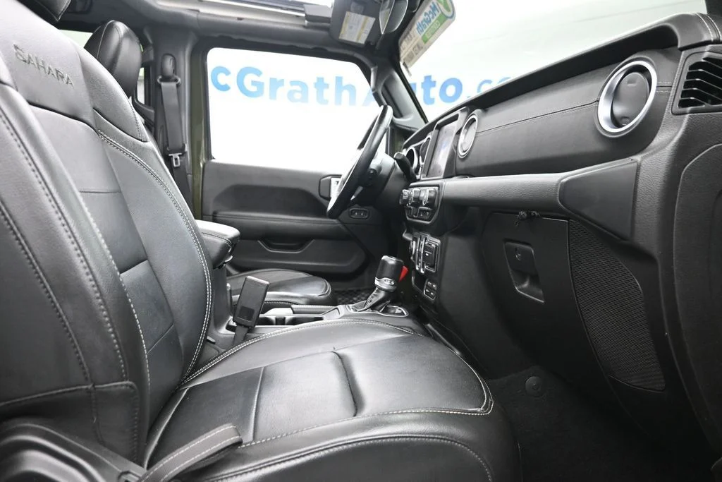 Used 2022 Green Jeep Unlimited Sahara 4xe image 10