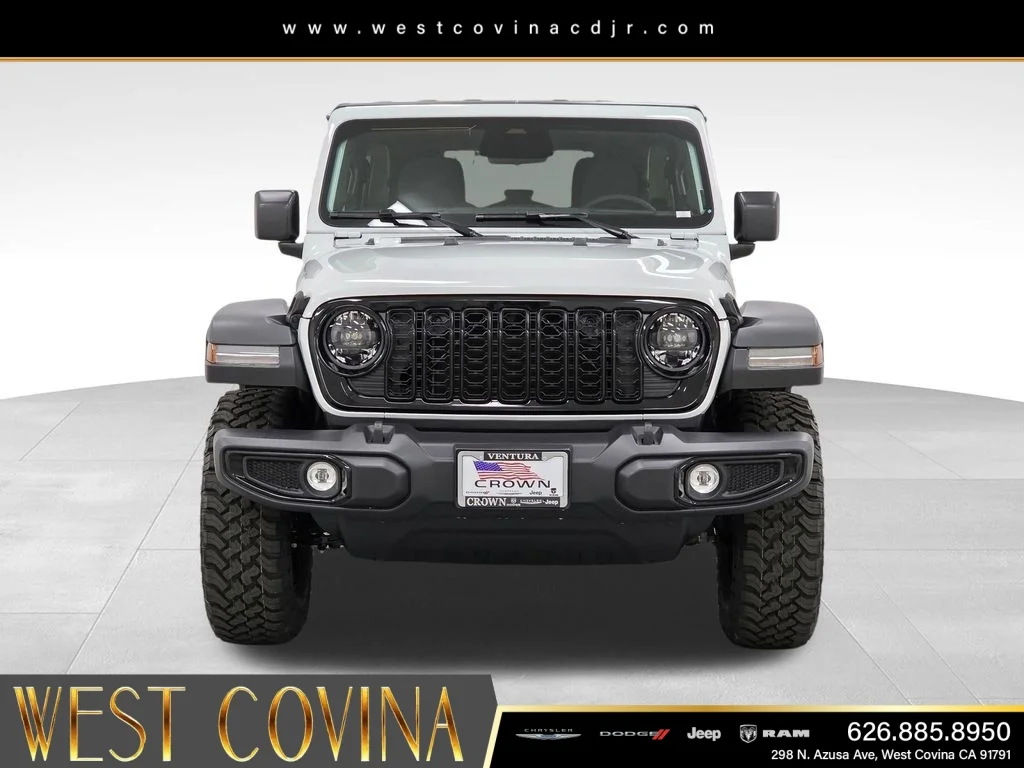 New 2026 Bright White Clear-Coat Exterior Paint Jeep Willys image 2