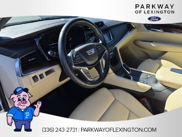 Used 2019 White Cadillac Premium Luxury image 16