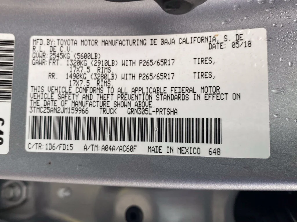 Used 2018 Silver Toyota TRD Sport image 19