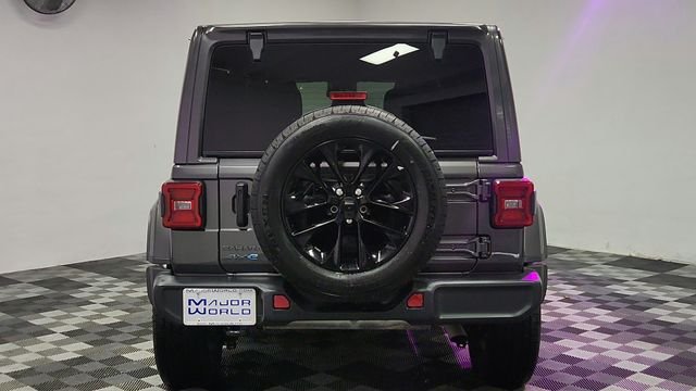 Used 2025 Gray Jeep Sahara 4xe image 6