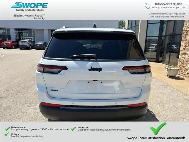 New 2026 Bright White Clear-Coat Exterior Paint Jeep Laredo image 4