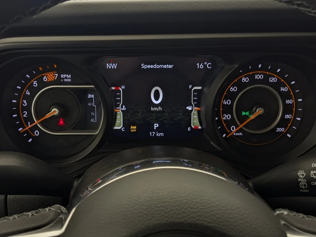 New 2026 Grey Jeep Sahara - - 4x4 - Body- Color Top - Side Steps - 2.0L Turbo - Remote Start & More! image 16
