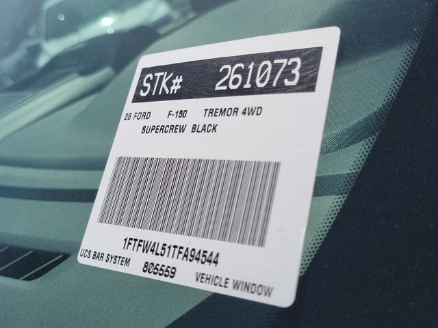 New 2026 Agate Black Metallic Ford Tremor® image 27
