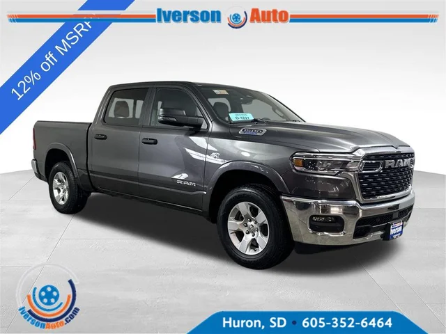 2026 RAM 1500 BIG HORN 4X4 CREW CAB 5'7