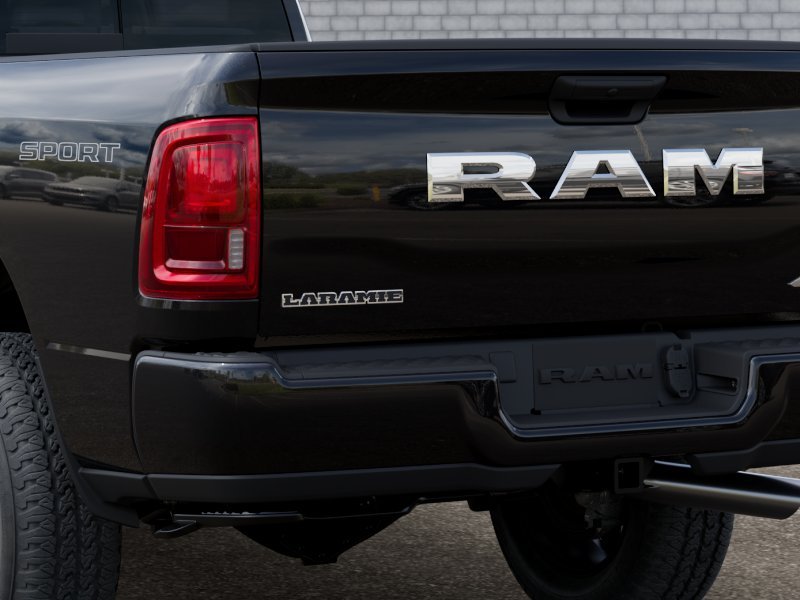 New 2026 Diamond Black Crystal Pearl-Coat Exterior Paint RAM Laramie image 13