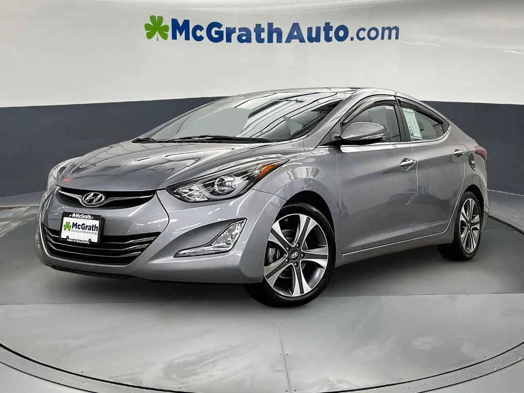 Used 2014 Hyundai Elantra Sport with VIN KMHDH4AH2EU158454 for sale in Iowa City, IA
