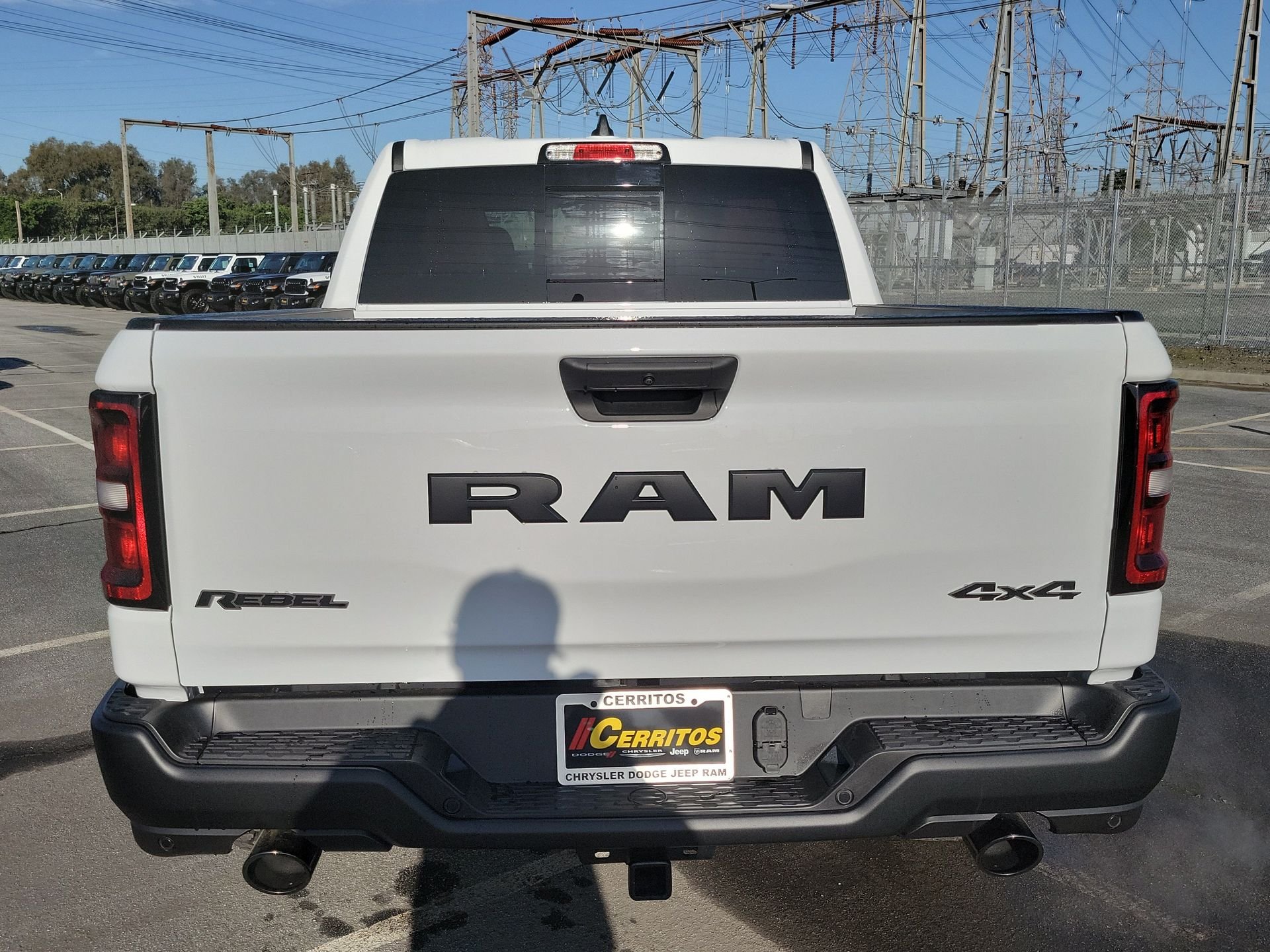 New 2026 Bright White Clear-Coat Exterior Paint RAM Rebel image 15