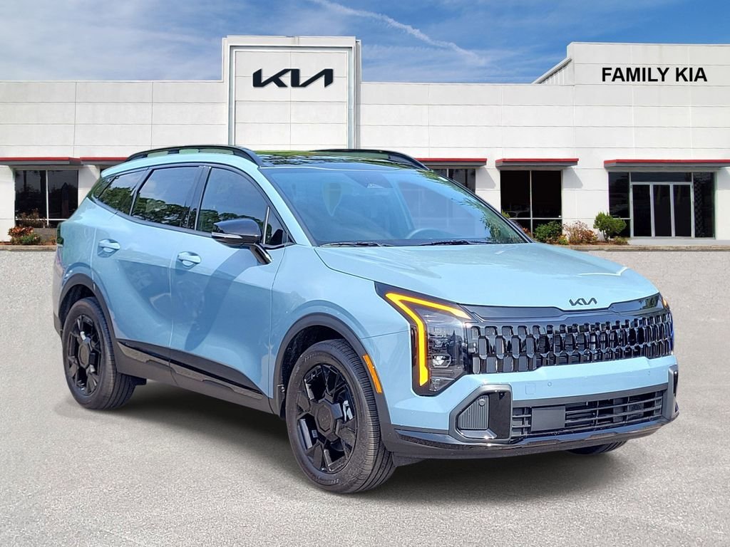 New 2026 Blue Kia X-Line image 1
