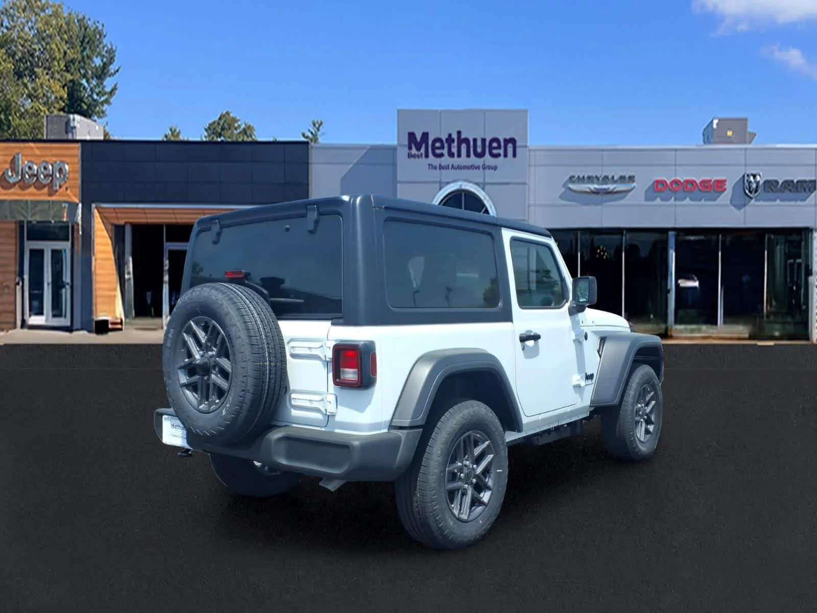 New 2026 Bright White Clearcoat Jeep Sport S image 7