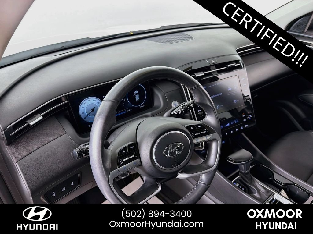 Certified Used 2023 Serenity White Pearl Hyundai SEL image 9