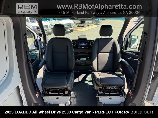 New 2025 Silver Gray Mercedes-Benz 2500 High Roof All Wheel Drive with 144 Wheel Base image 18