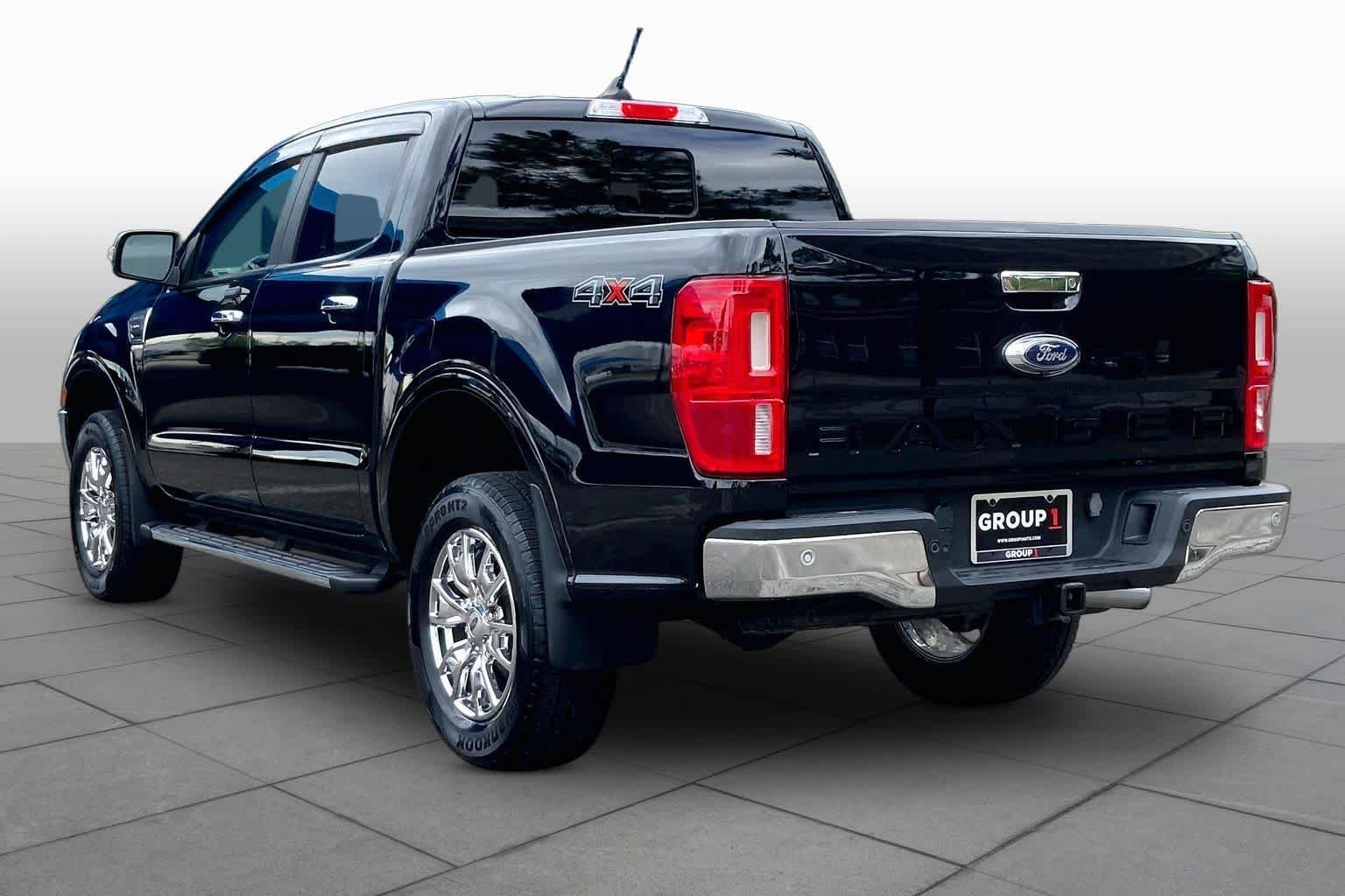 Used 2021 Shadow Black Ford LARIAT image 12