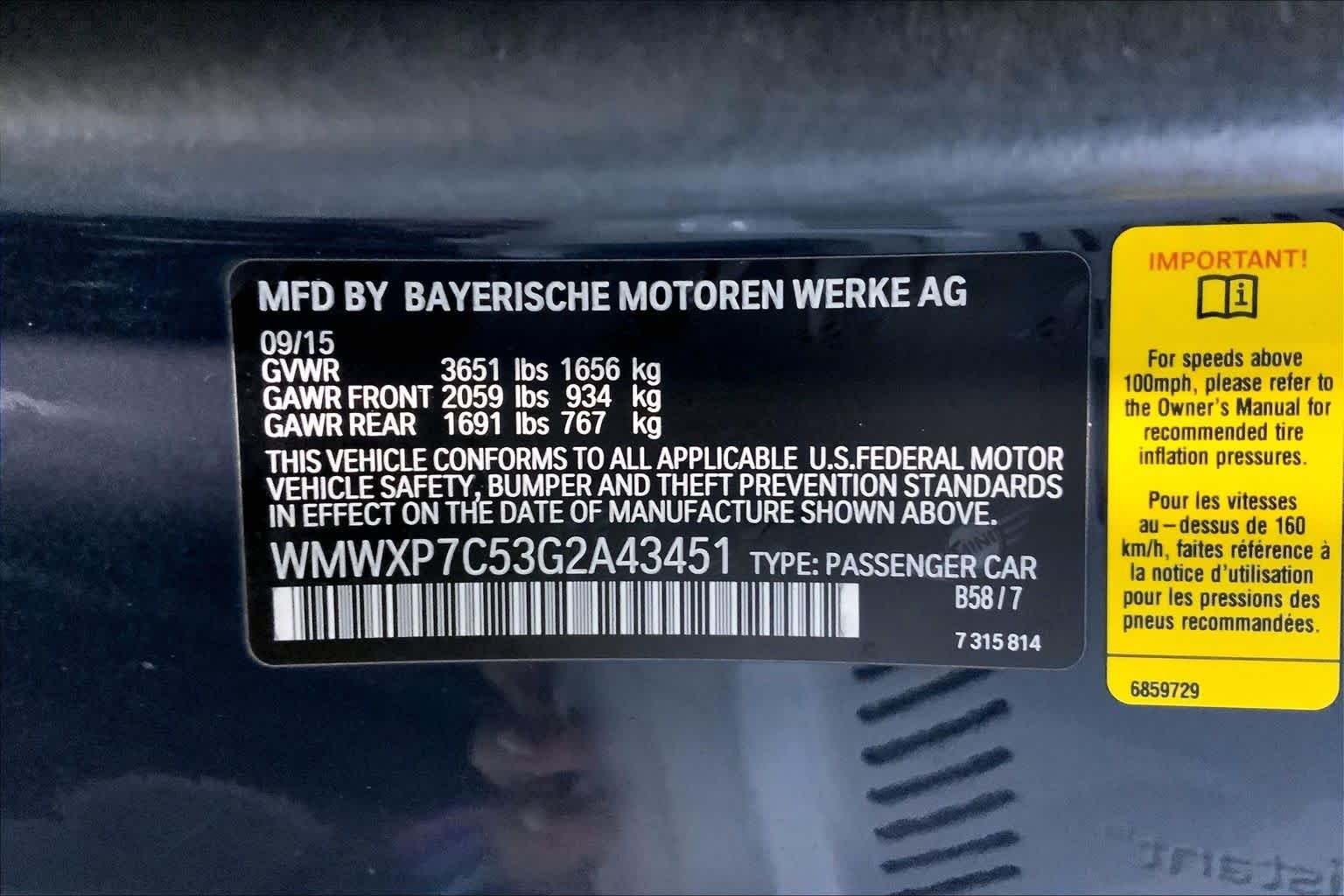 Used 2016 Thunder Grey Metallic MINI S image 36