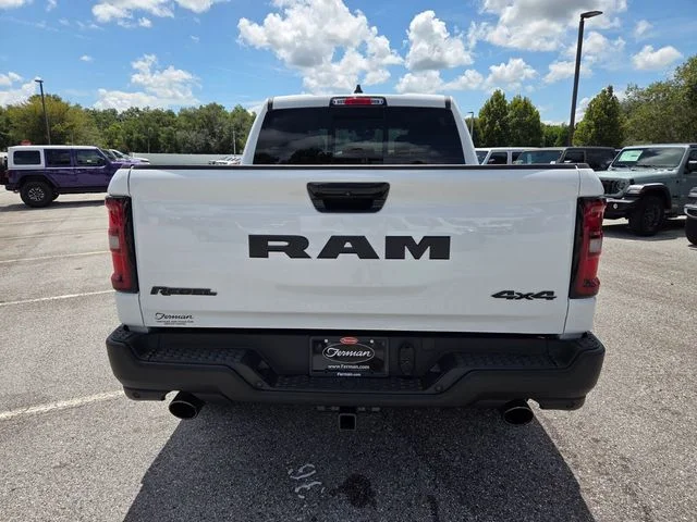 New 2026 Bright White Clear-Coat Exterior Paint RAM Rebel image 13