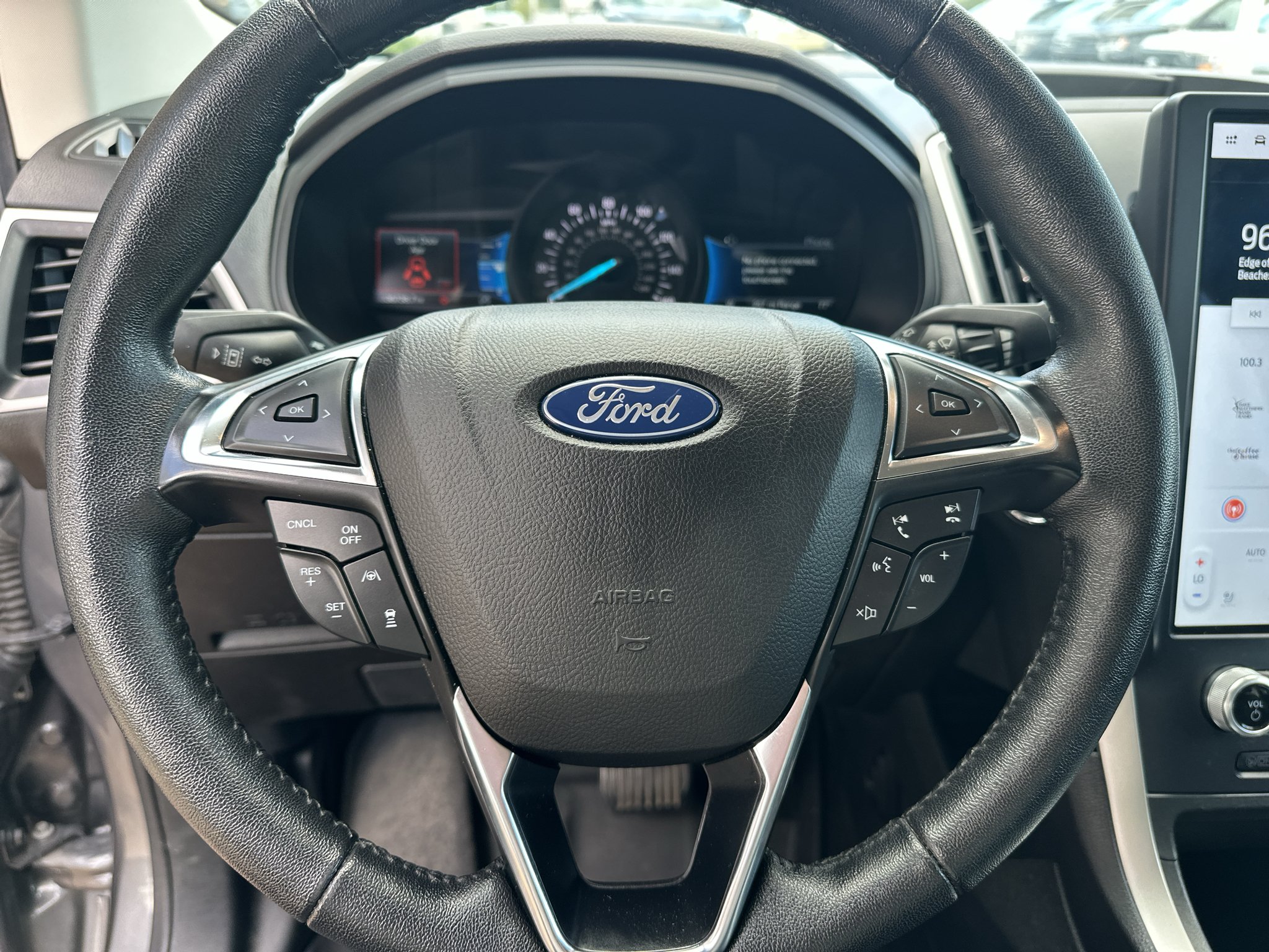 Used 2022 Carbonized Gray Metallic Ford SEL image 16