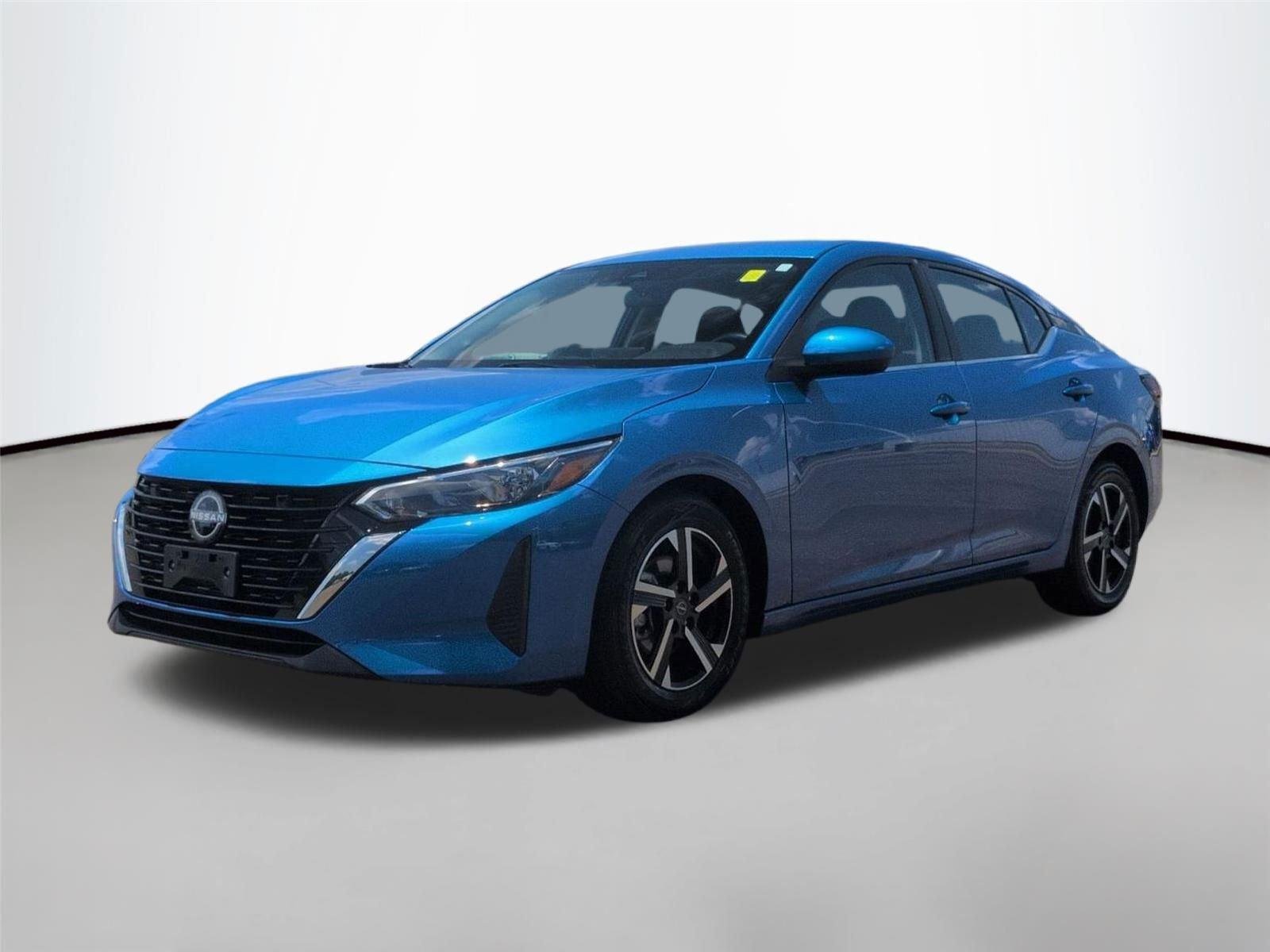 Certified Used 2024 Electric Blue Metallic Nissan SV image 1