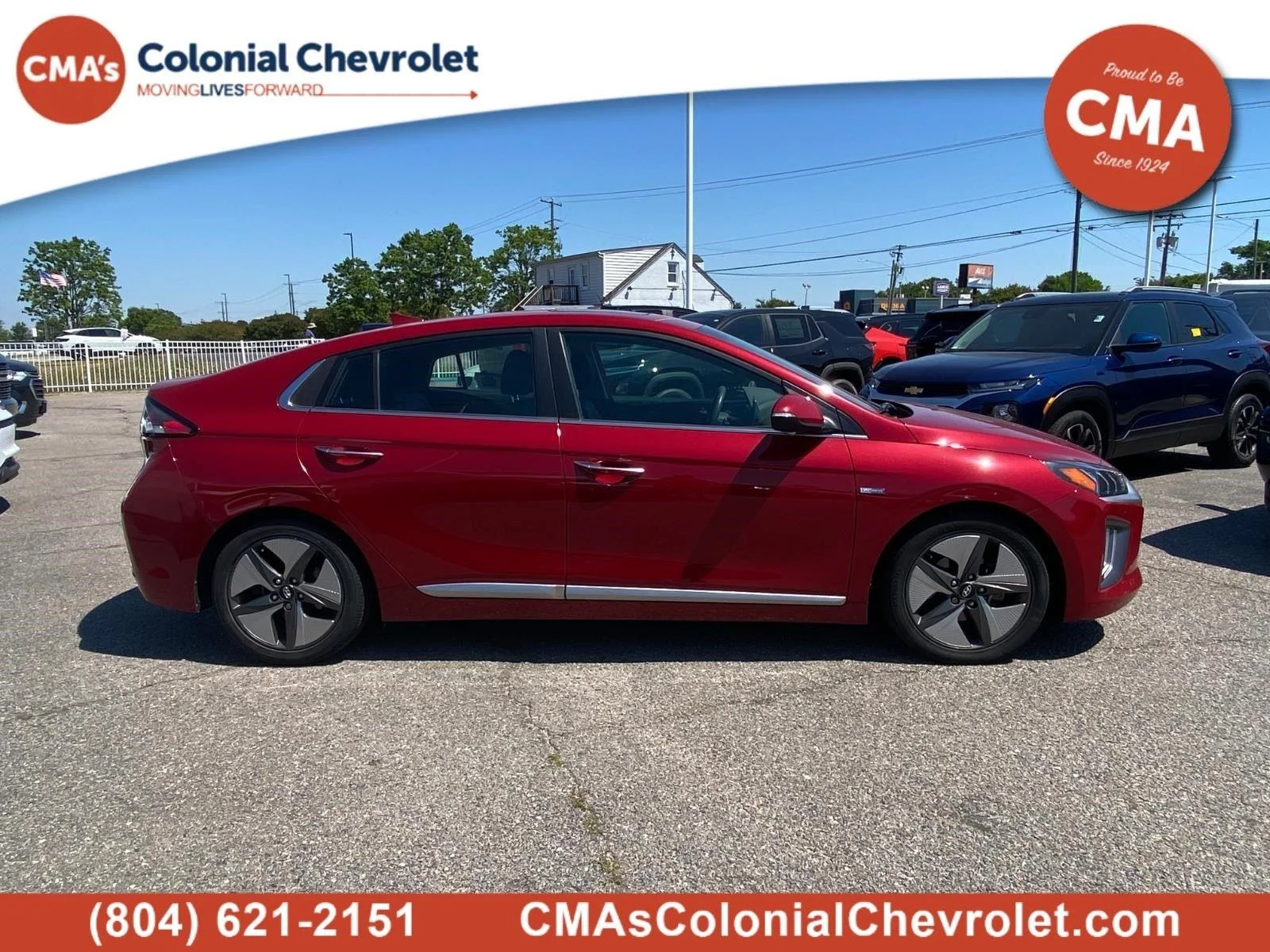 Used 2020 Hyundai IONIQ Limited with VIN KMHC05LC7LU235522 for sale in Chester, VA
