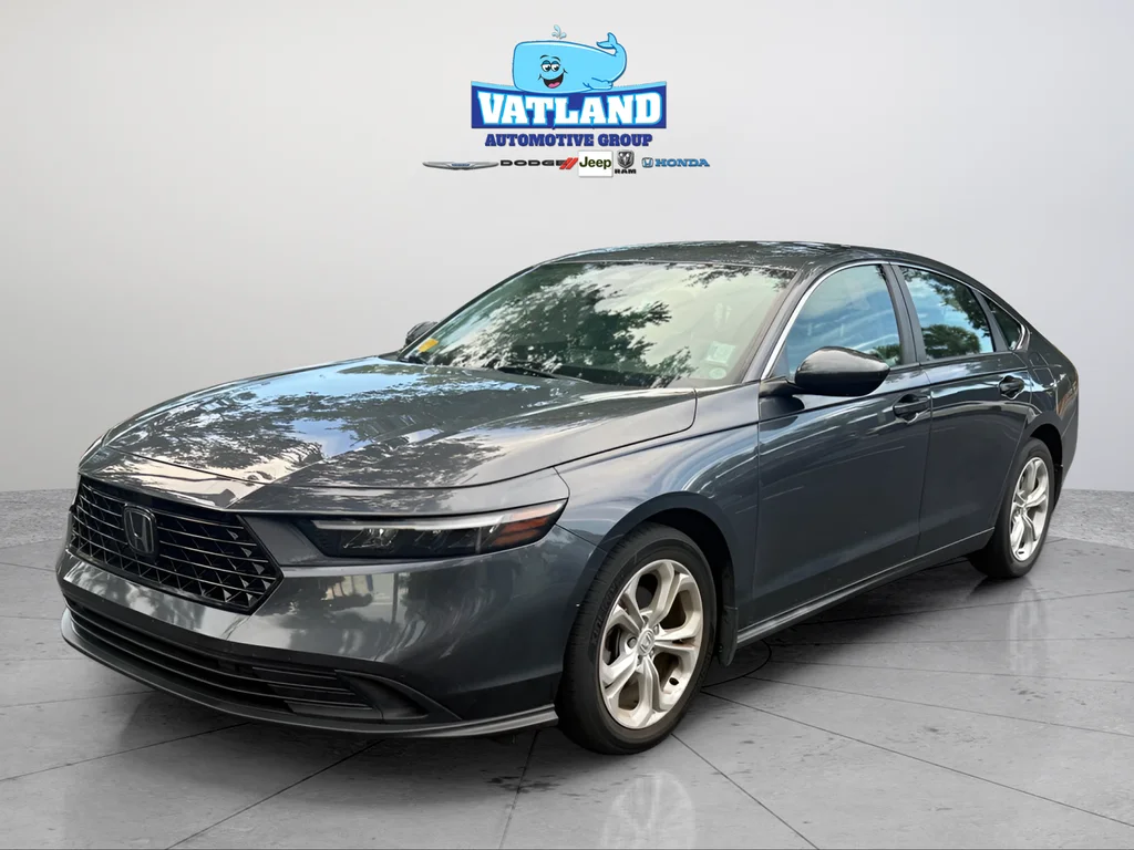Certified Used 2023 Meteorite Gray Metallic Honda LX image 1