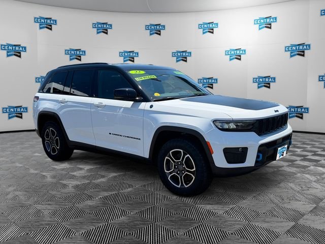 Used 2022 White Jeep Trailhawk 4xe image 8