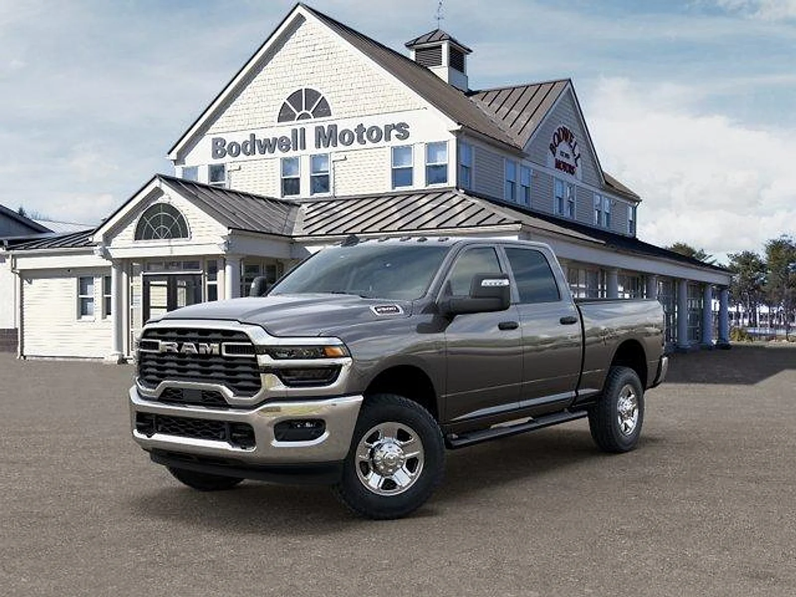 New 2026 Granite Crystal Metallic Clearcoat RAM Tradesman Crew Cab 4x4 6