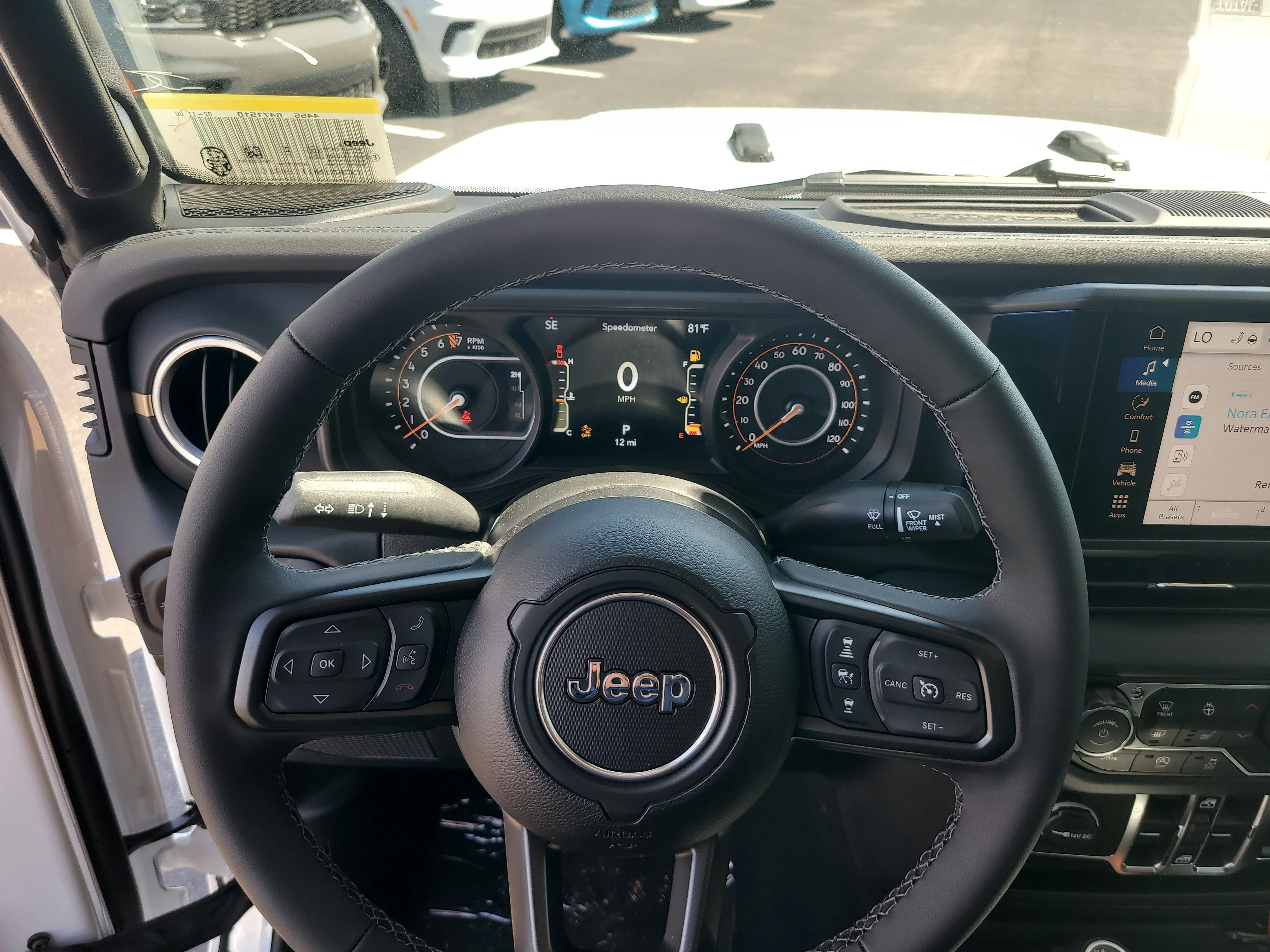 New 2026 Bright White Clearcoat Jeep Sahara image 19