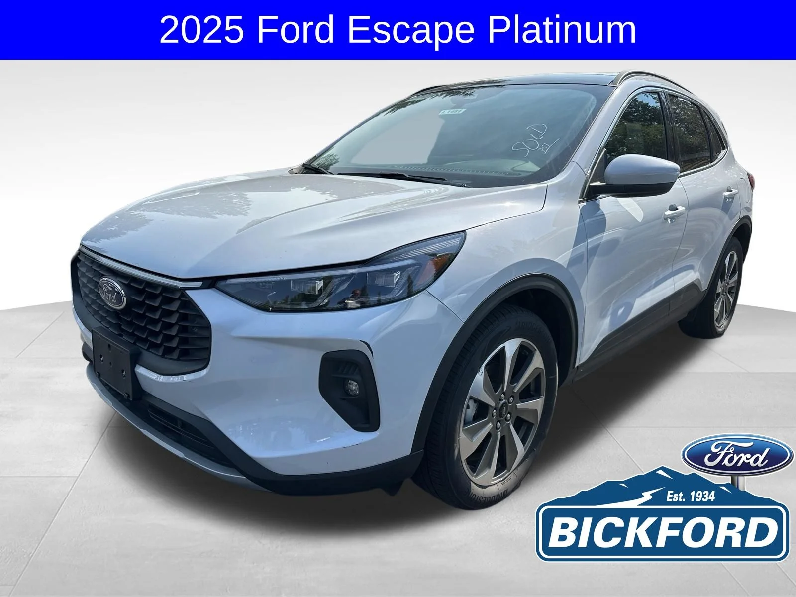 Used 2025 Silver Ford Platinum image 1