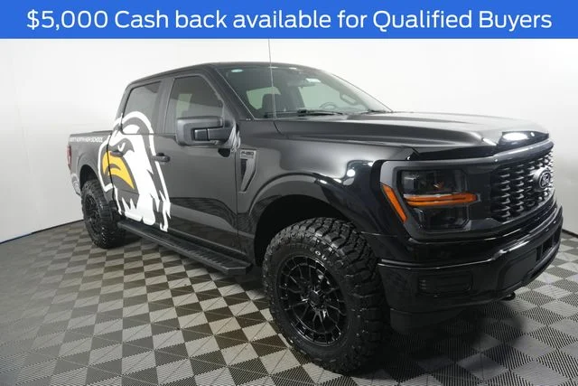 New 2026 Agate Black Metallic Ford STX® image 2