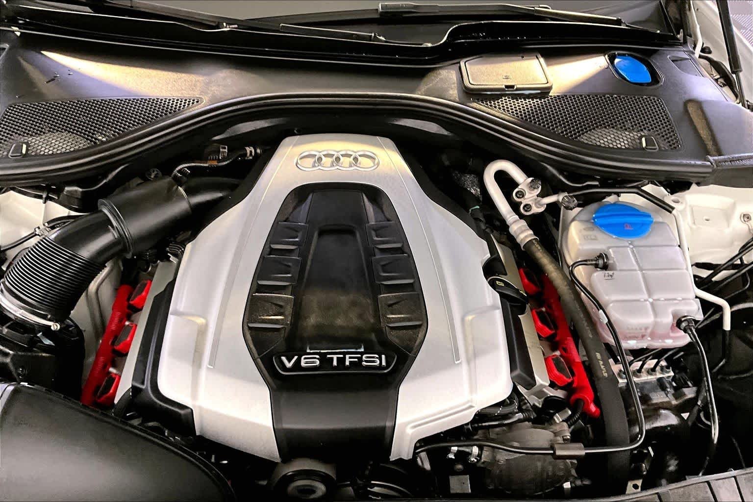 Used 2016 Glacier White Metallic Audi 3.0T Premium Plus image 30