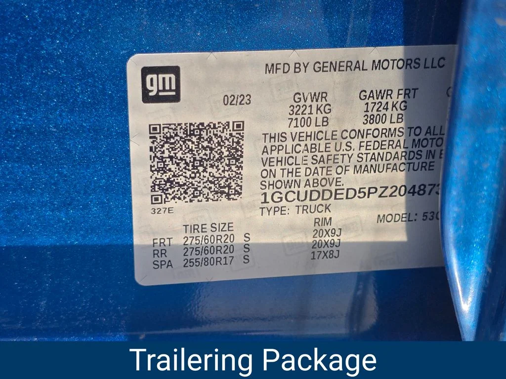 Certified Used 2023 Blue Chevrolet LT image 11