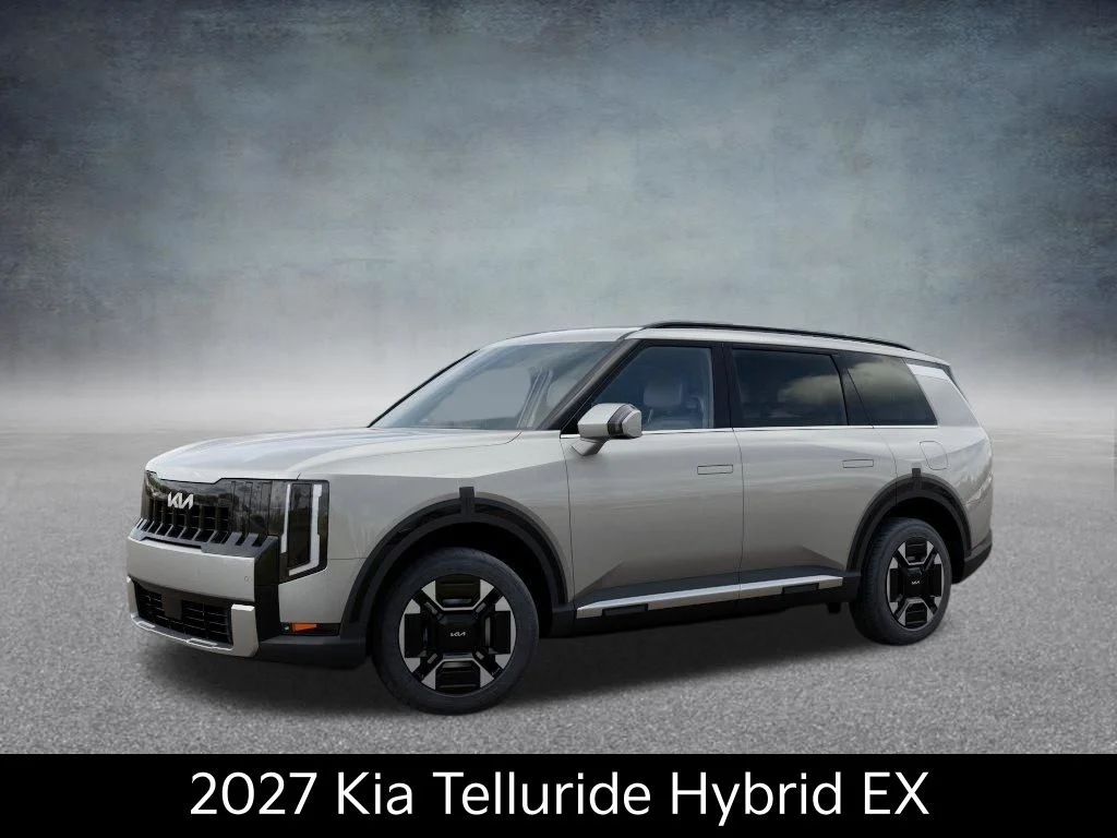 New 2027 Ivory Silver Kia EX image 3