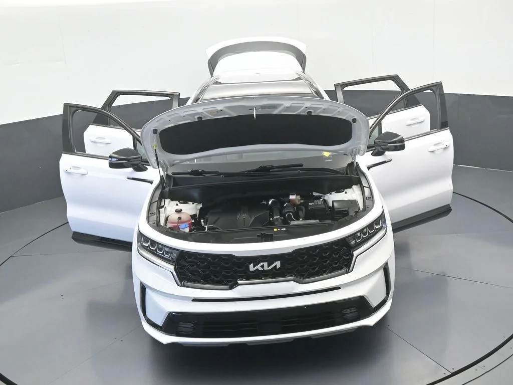 Used 2022 Glacial White Pearl Kia EX image 74