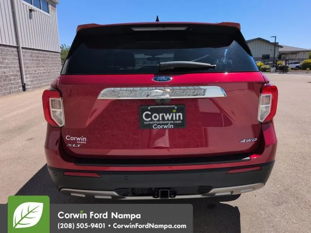 Certified Used 2022 Red Ford XLT image 8