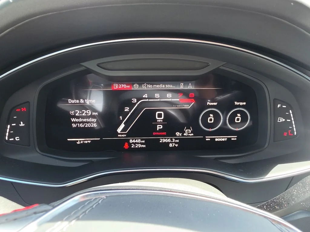 Used 2025 Glacier White Metallic Audi 4.0T image 25