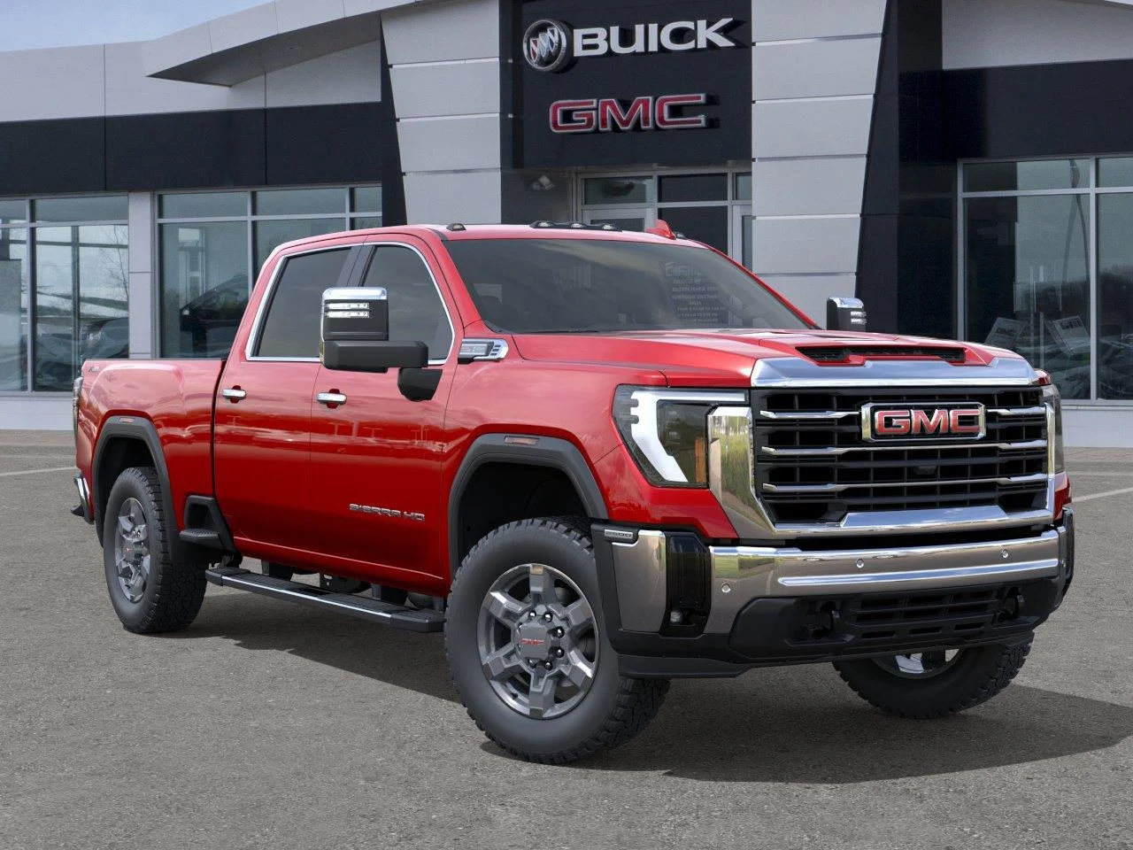 New 2026 Volcanic Red Tintcoat GMC SLT image 7