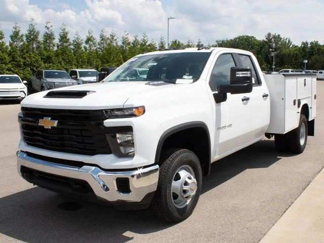 New 2026 White Chevrolet Work Truck image 1