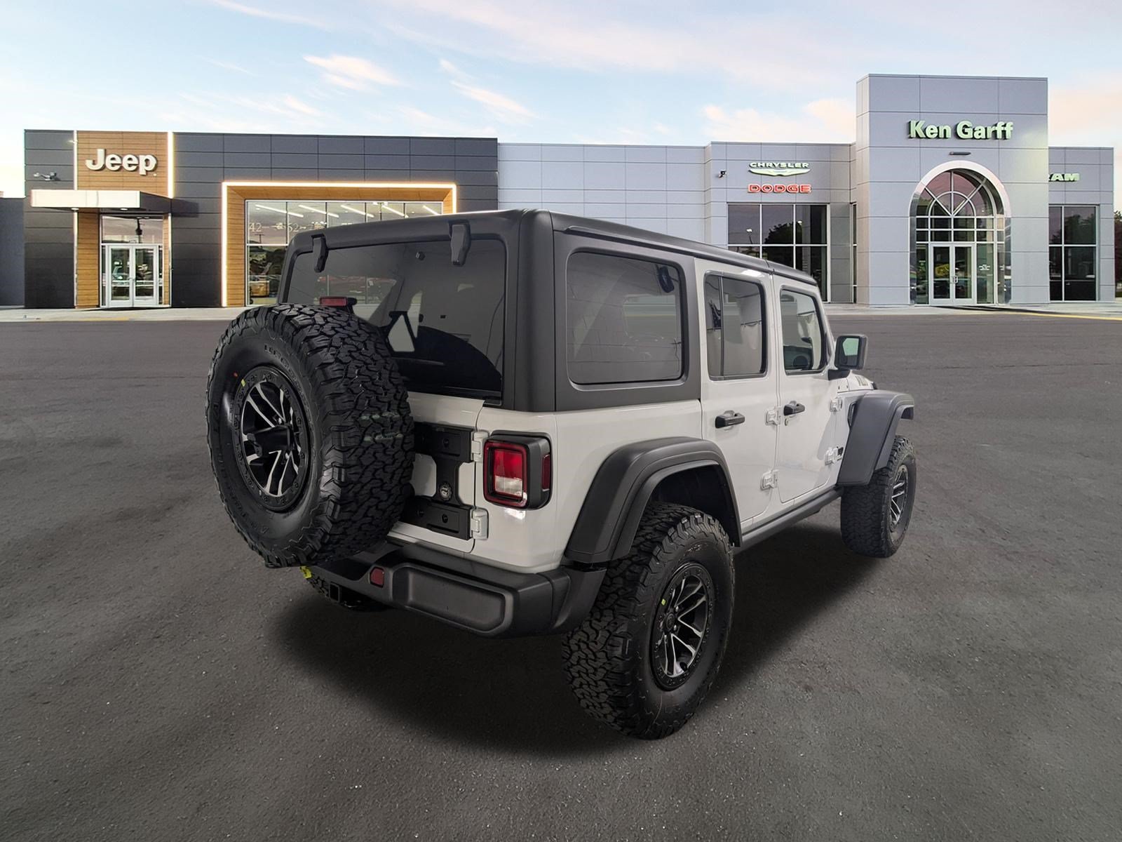 New 2026 Bright White Clear-Coat Exterior Paint Jeep Willys image 4