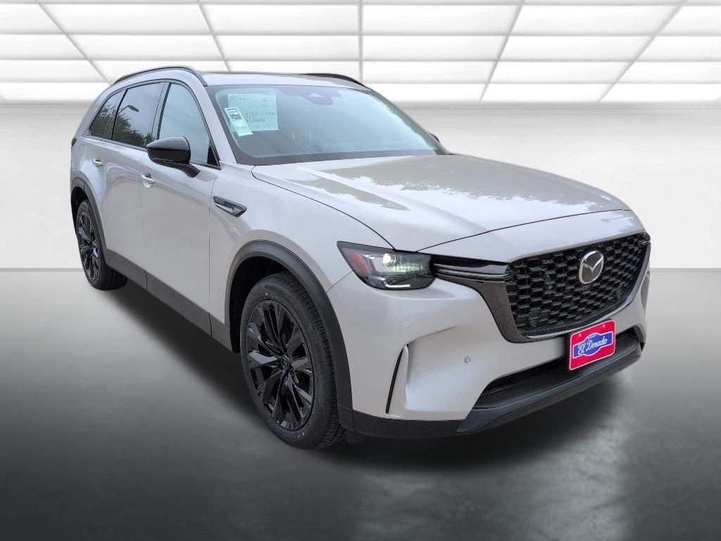 New 2026 Platinum Quartz Metallic Mazda Premium Sport AWD image 1