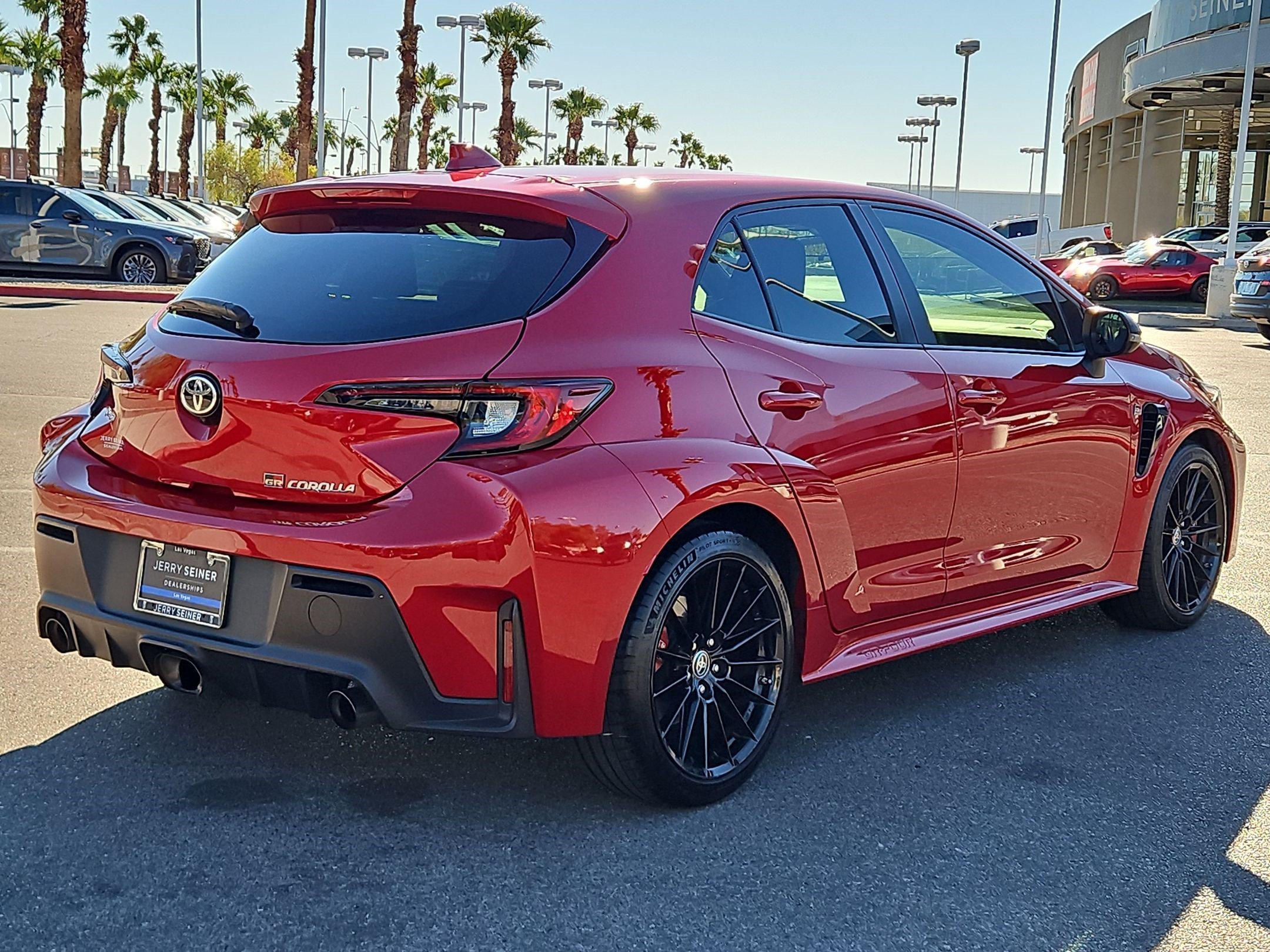 Used 2023 Red Toyota Core image 5