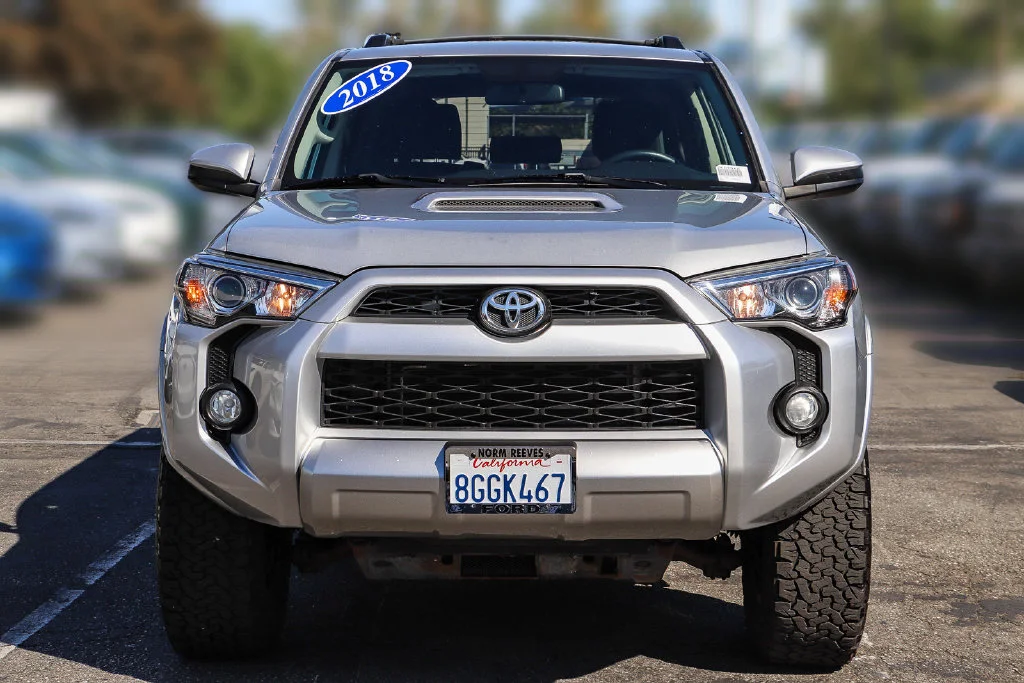 Used 2018 Silver Toyota TRD Off-Road image 2