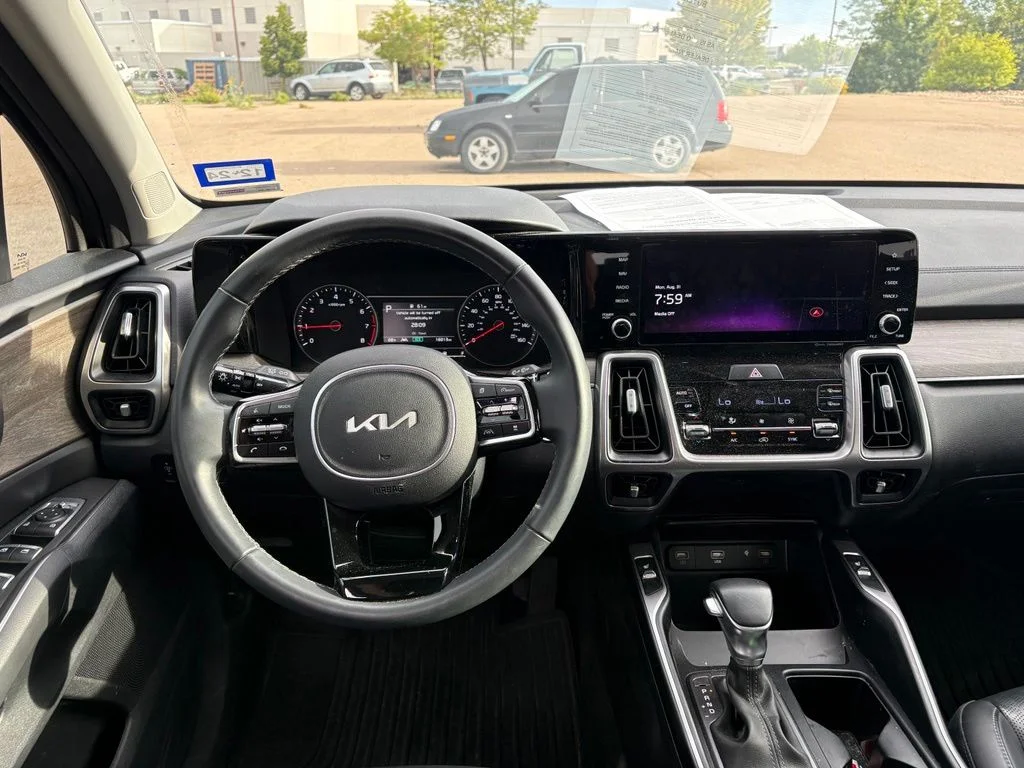 Used 2023 Ebony Black Kia X-Line EX image 16