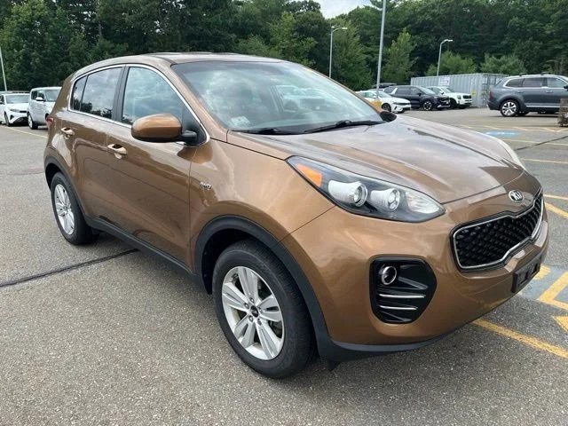 Used 2017 Burnished Copper Kia LX image 1