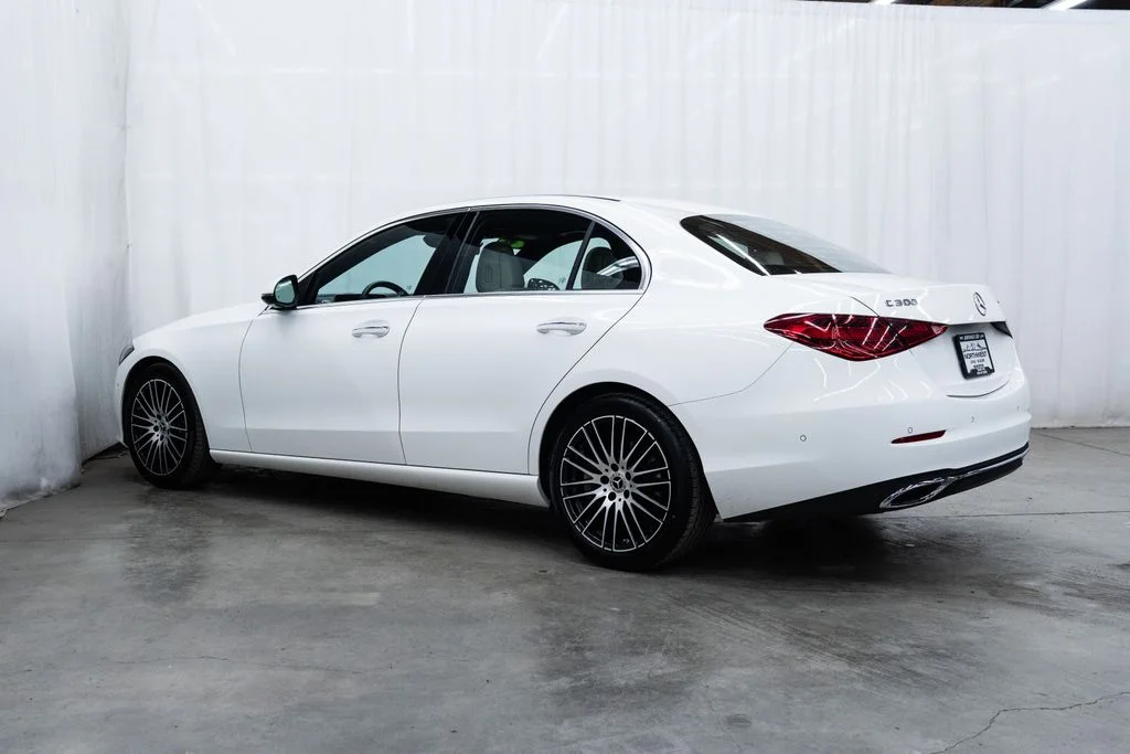 Used 2025 White Mercedes-Benz C 300 image 4