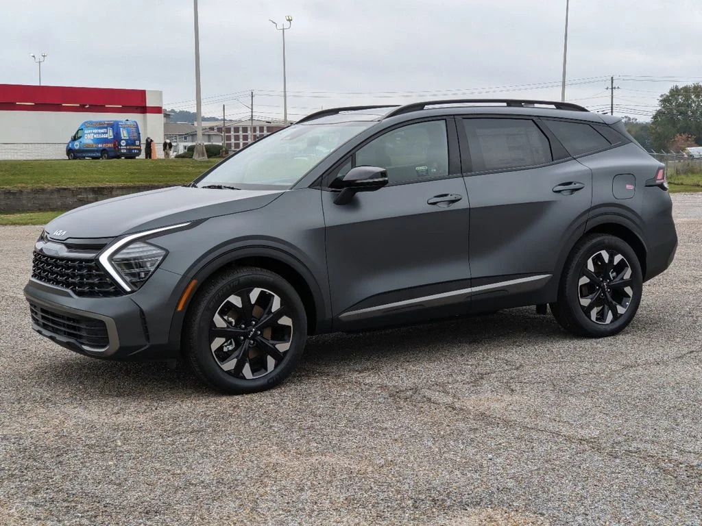New 2024 Shadow Matte Gray Kia X-Line image 7