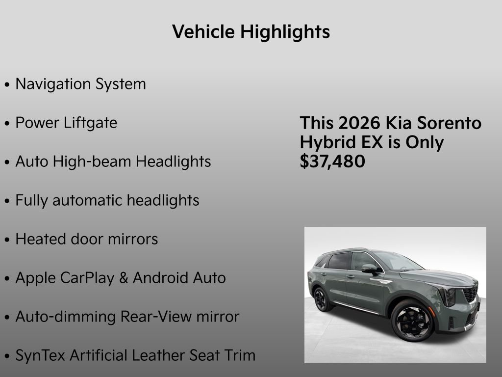 New 2026 Cityscape Green Kia EX image 32