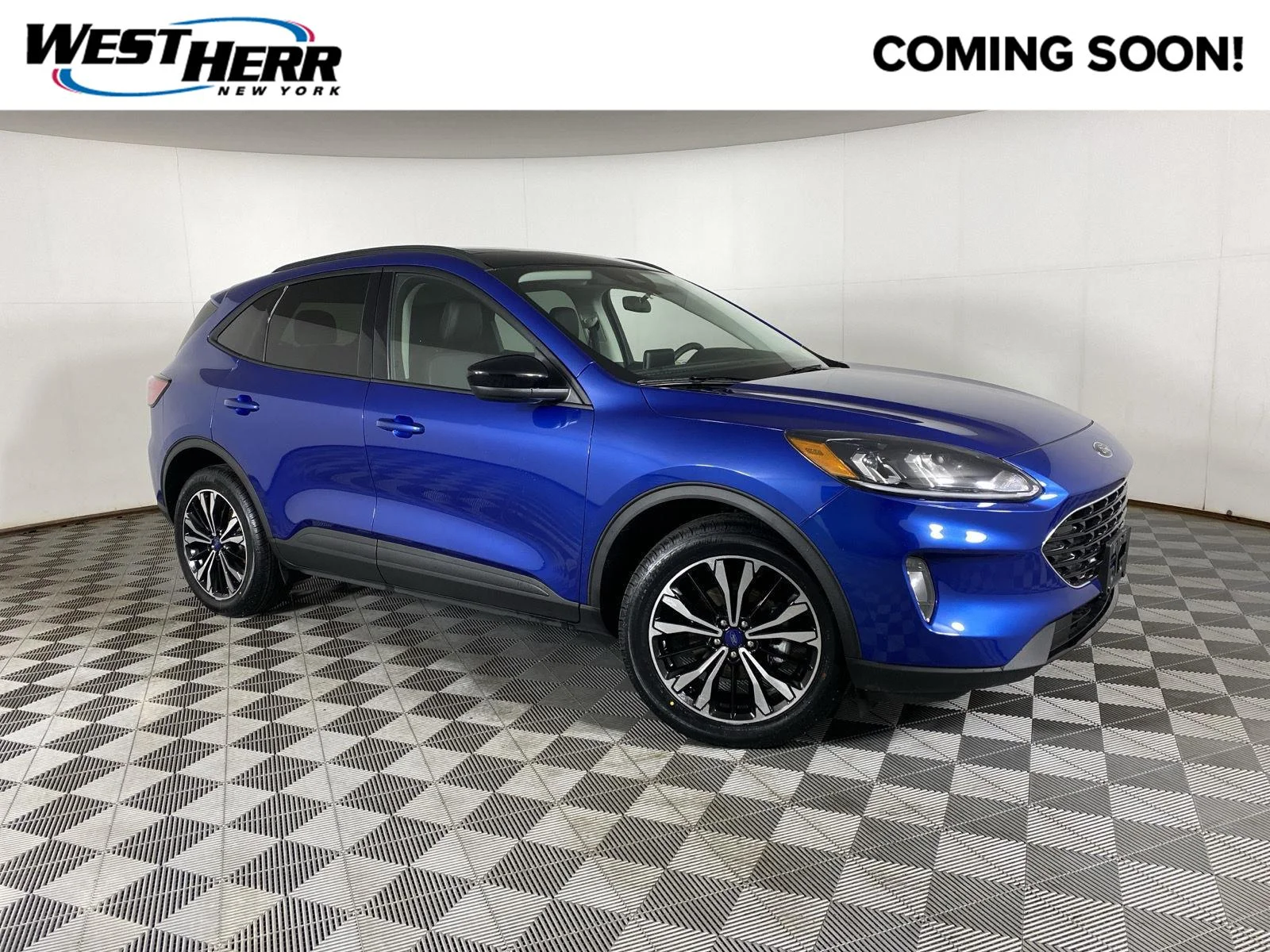 Used 2022 Atlas Blue Ford SEL image 1