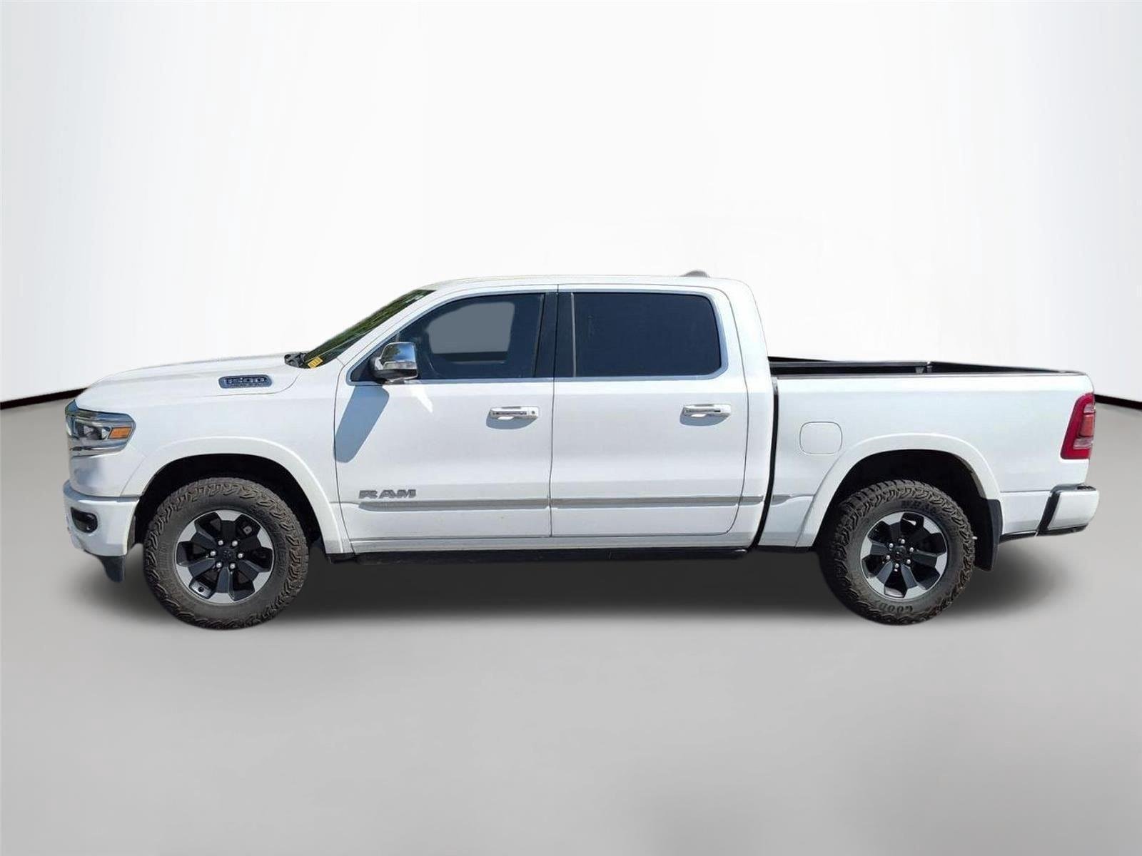 Used 2019 Ivory White Tri-Coat Pearlcoat Ram Limited image 2