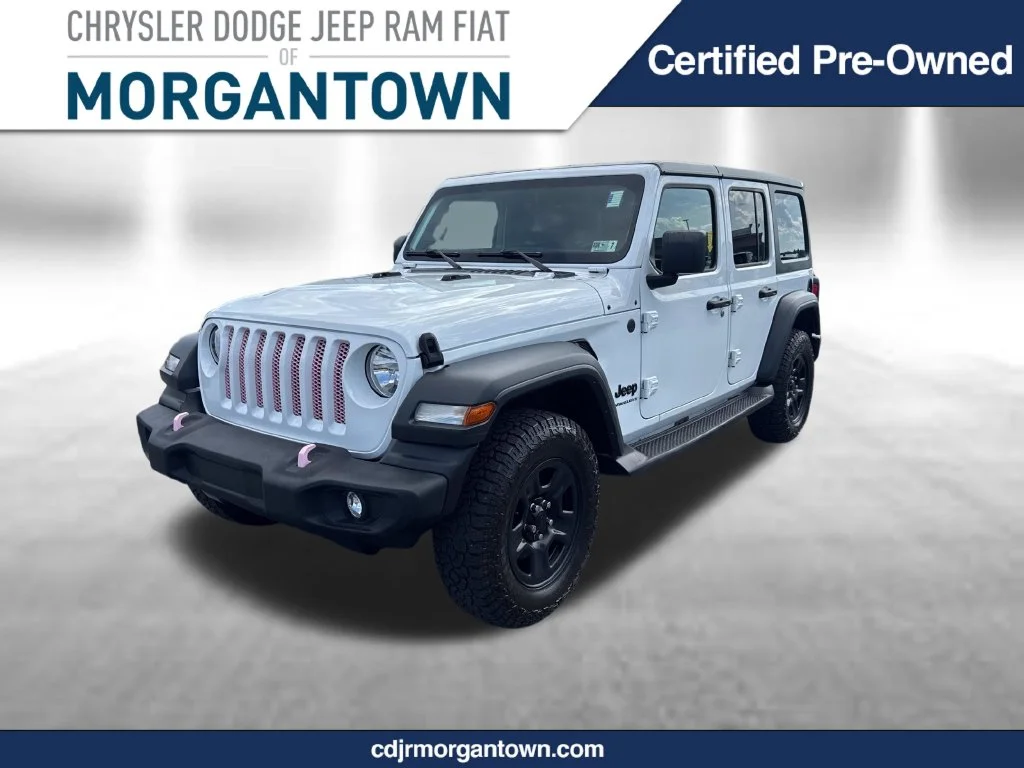 Used 2023 White Jeep Sport image 1